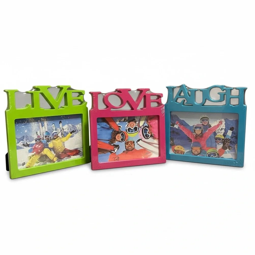 Colorful Inspirational Picture Frame Set